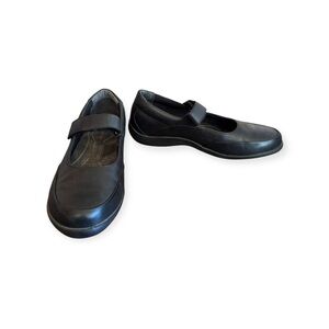 Rockport shoes Mary Jane 501838 black slip on 7.5 M